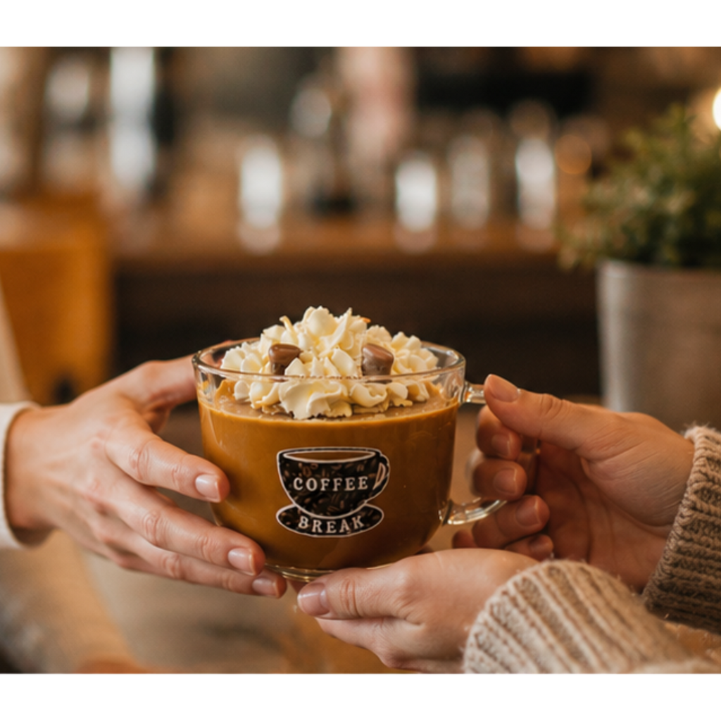 Coffee Soy Wax Specialty Dessert Candle
