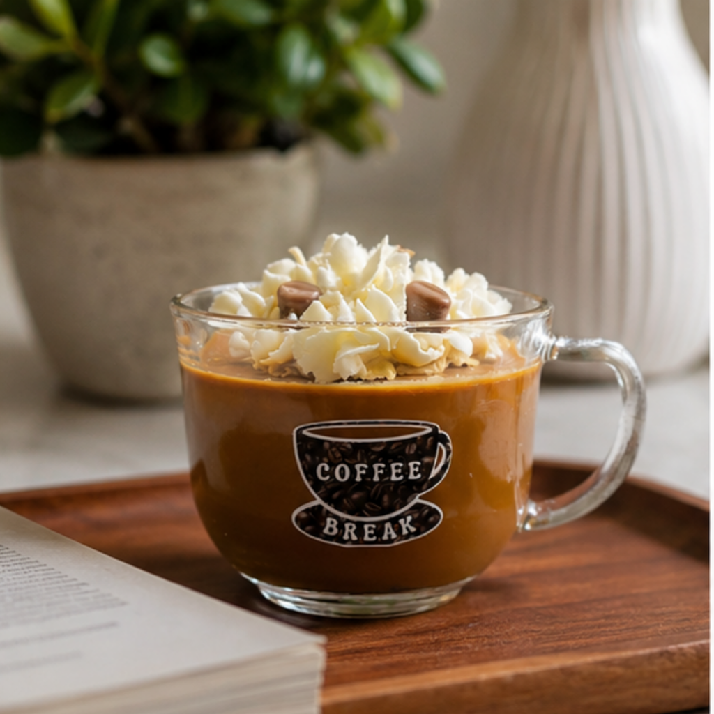 Coffee Soy Wax Specialty Dessert Candle