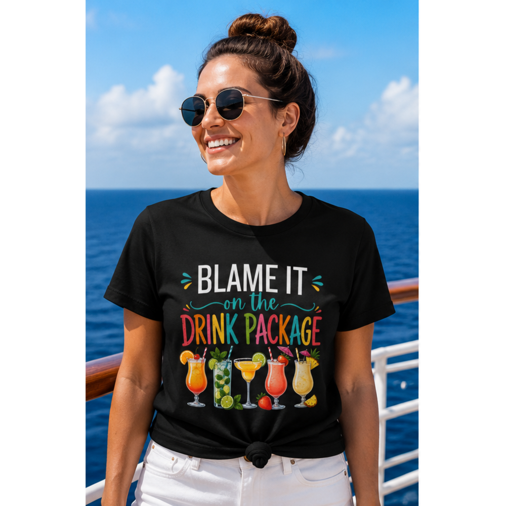 Blame It on the Drink Package Shirt