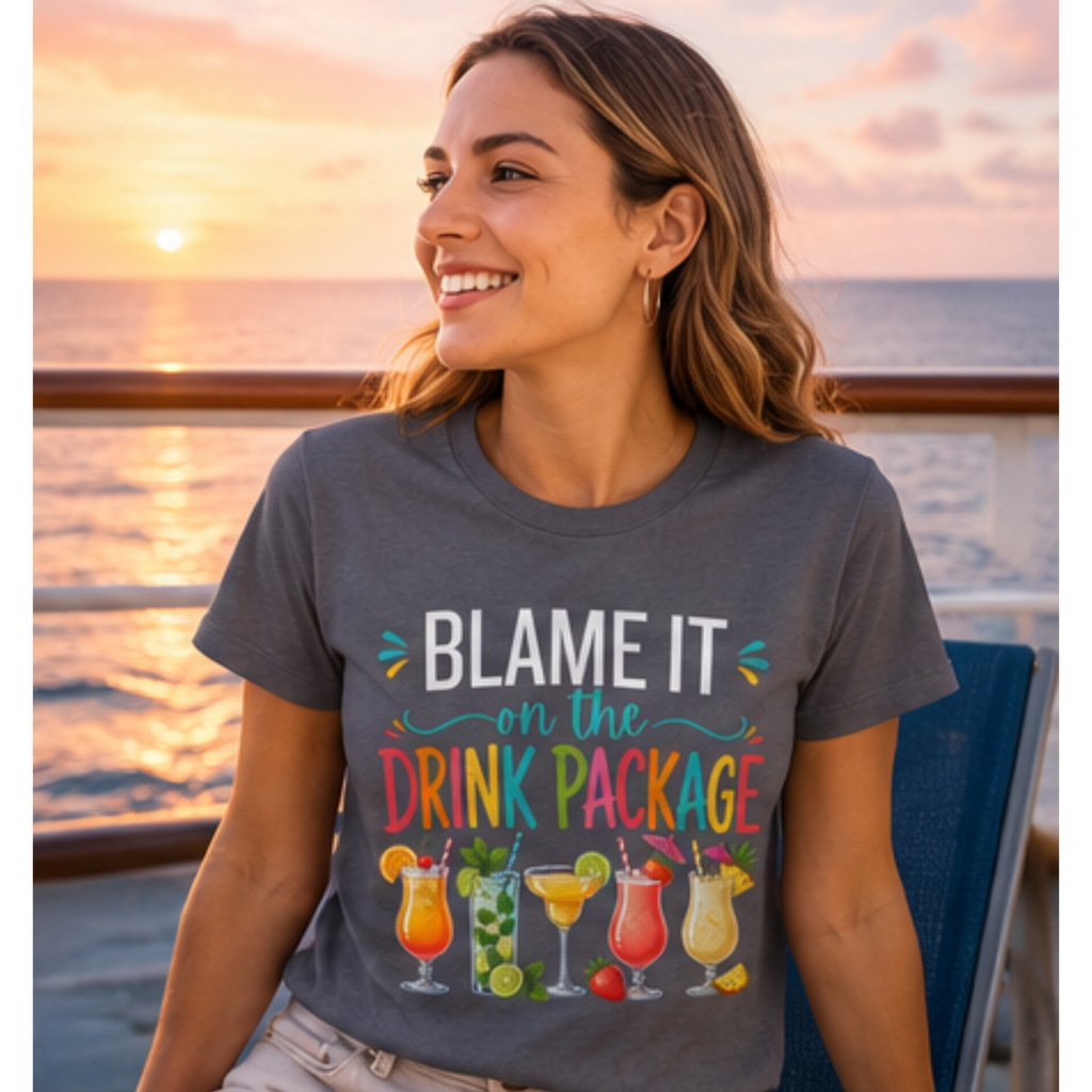 Blame It on the Drink Package Shirt
