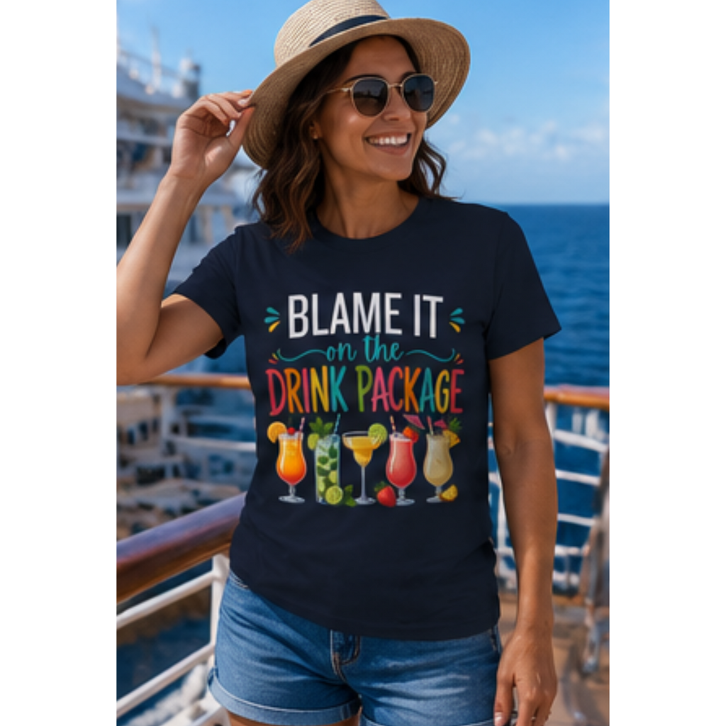 Blame It on the Drink Package Shirt