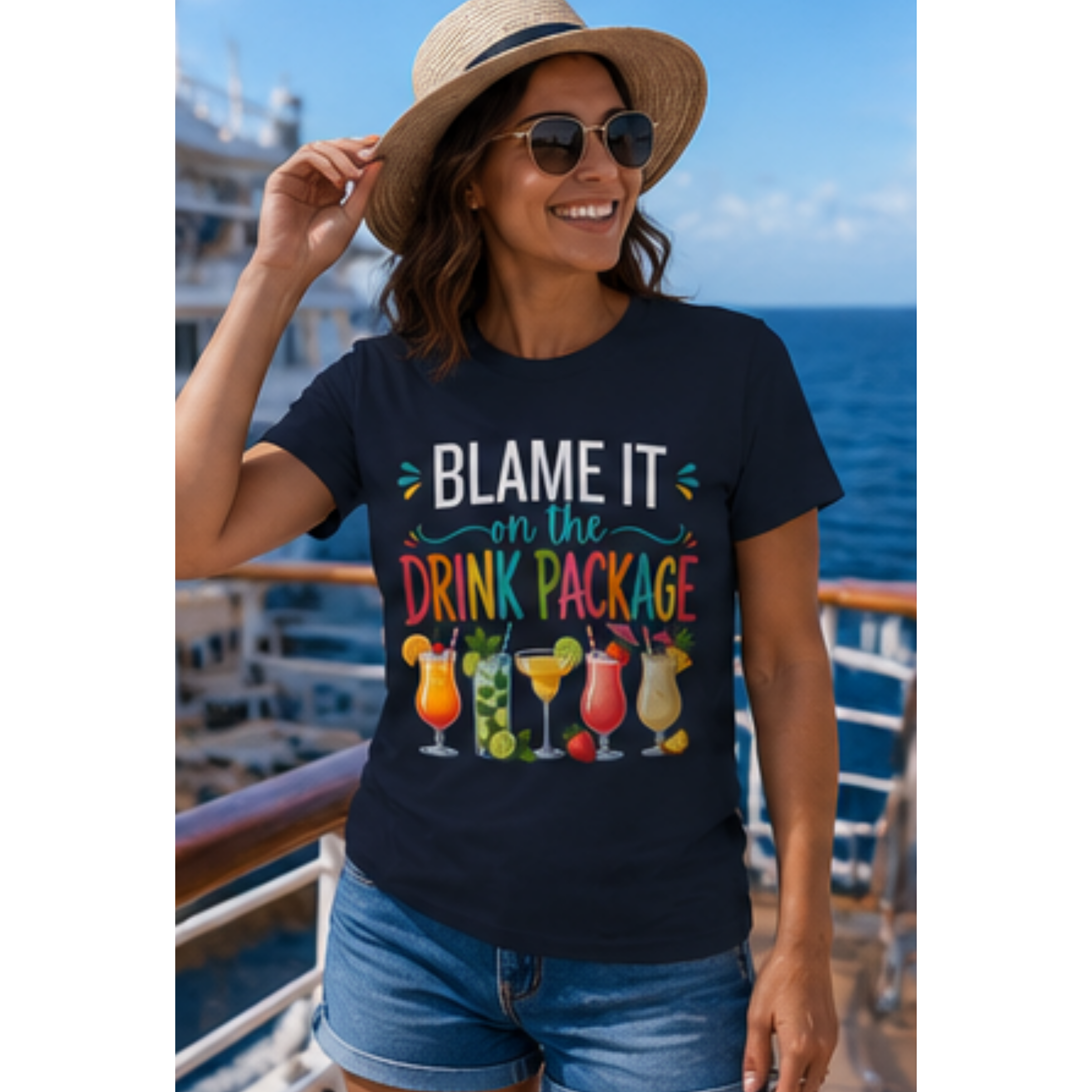 Blame It on the Drink Package Shirt