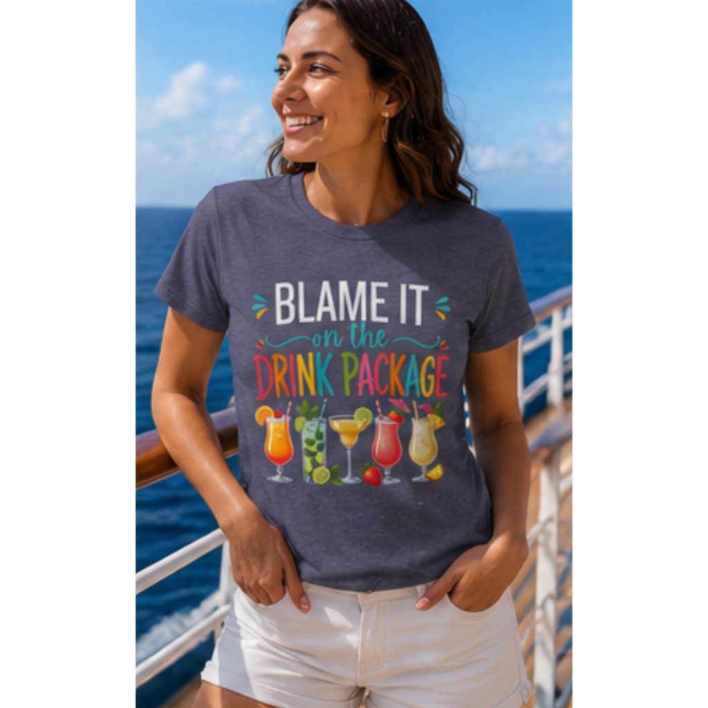 Blame It on the Drink Package Shirt