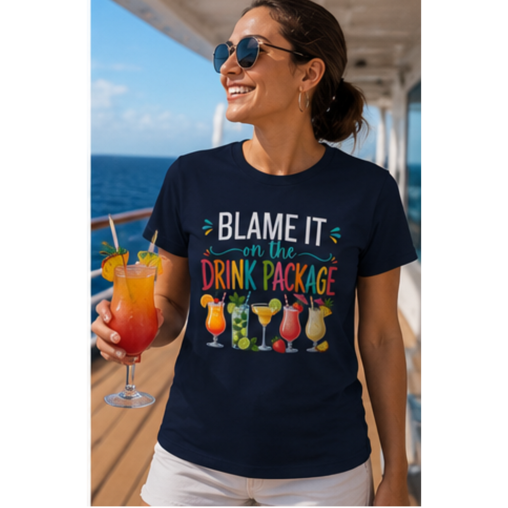 Blame It on the Drink Package Shirt