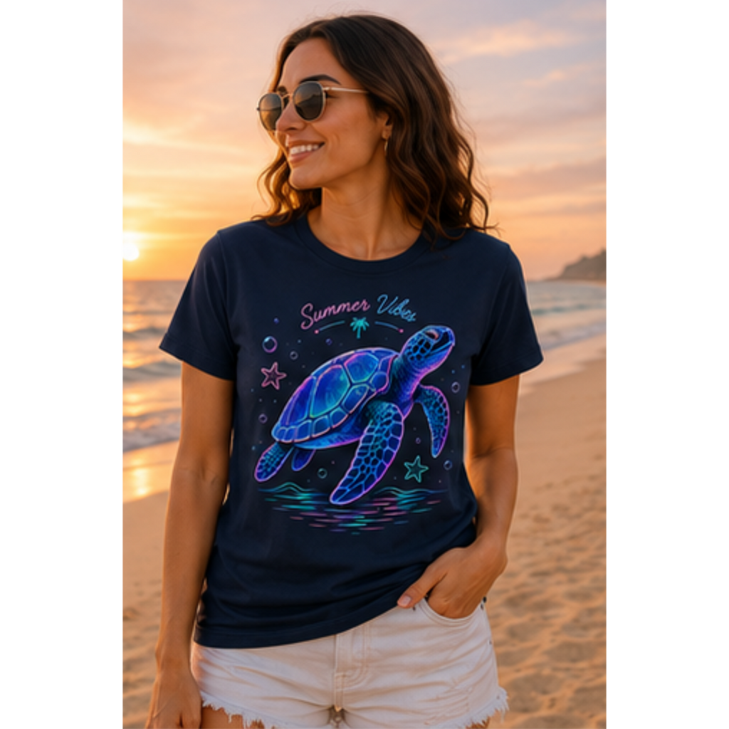 Summer Vibes Sea Turtle Shirt