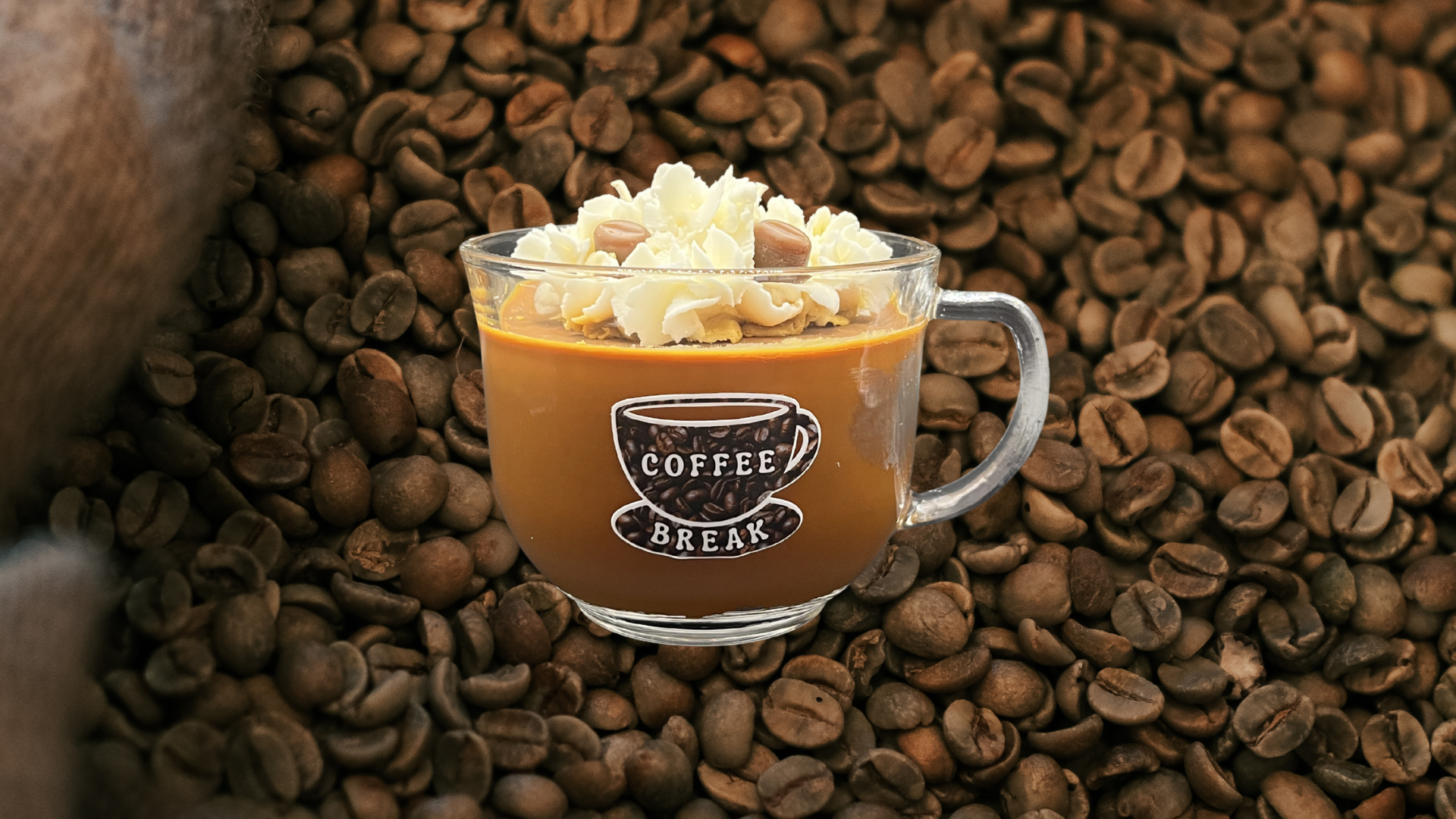 Coffee Soy Wax Specialty Dessert Candle