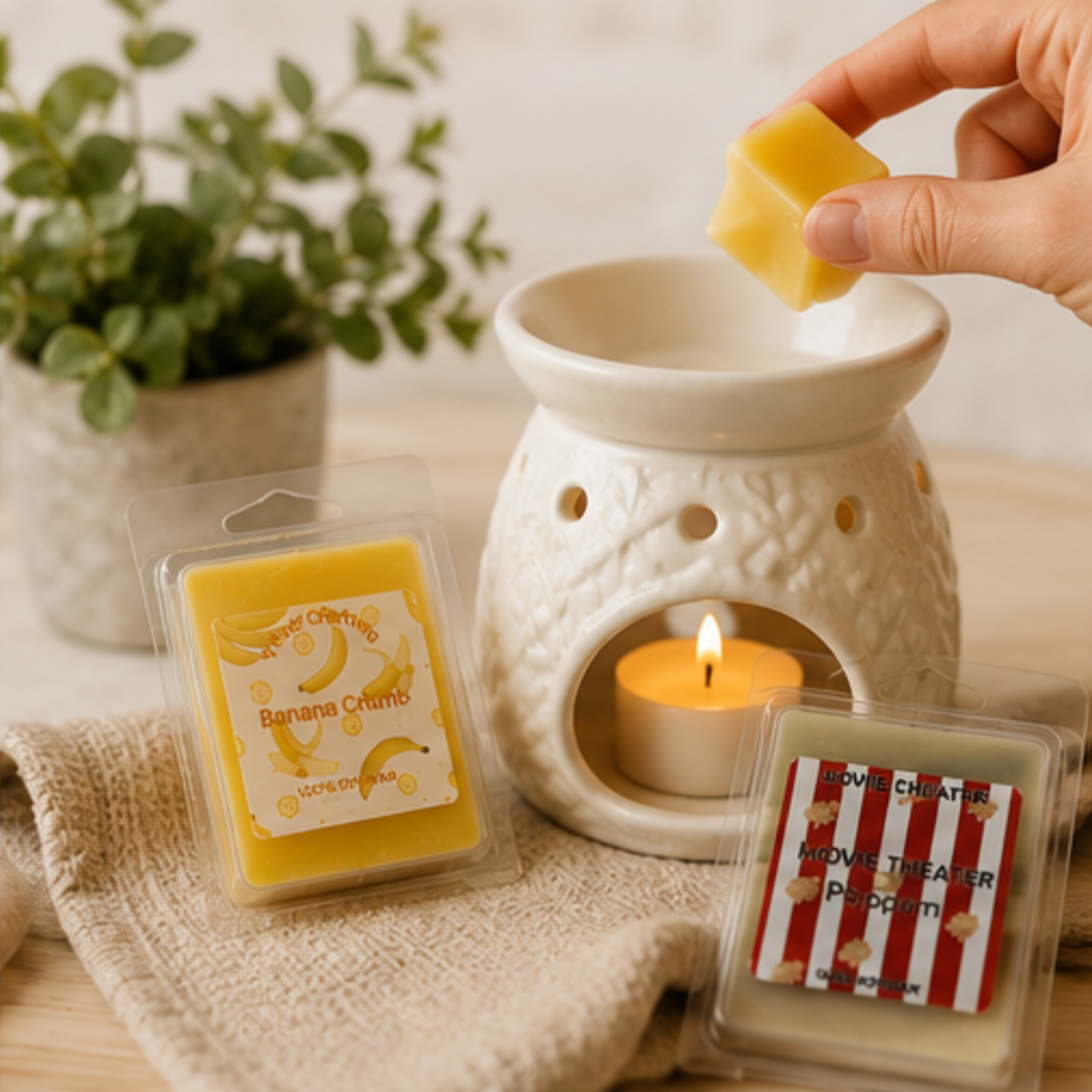 100% Soy Wax Melts | Handmade Wax Melts | Clean Fragrance | Strong Long-Lasting Home Scent