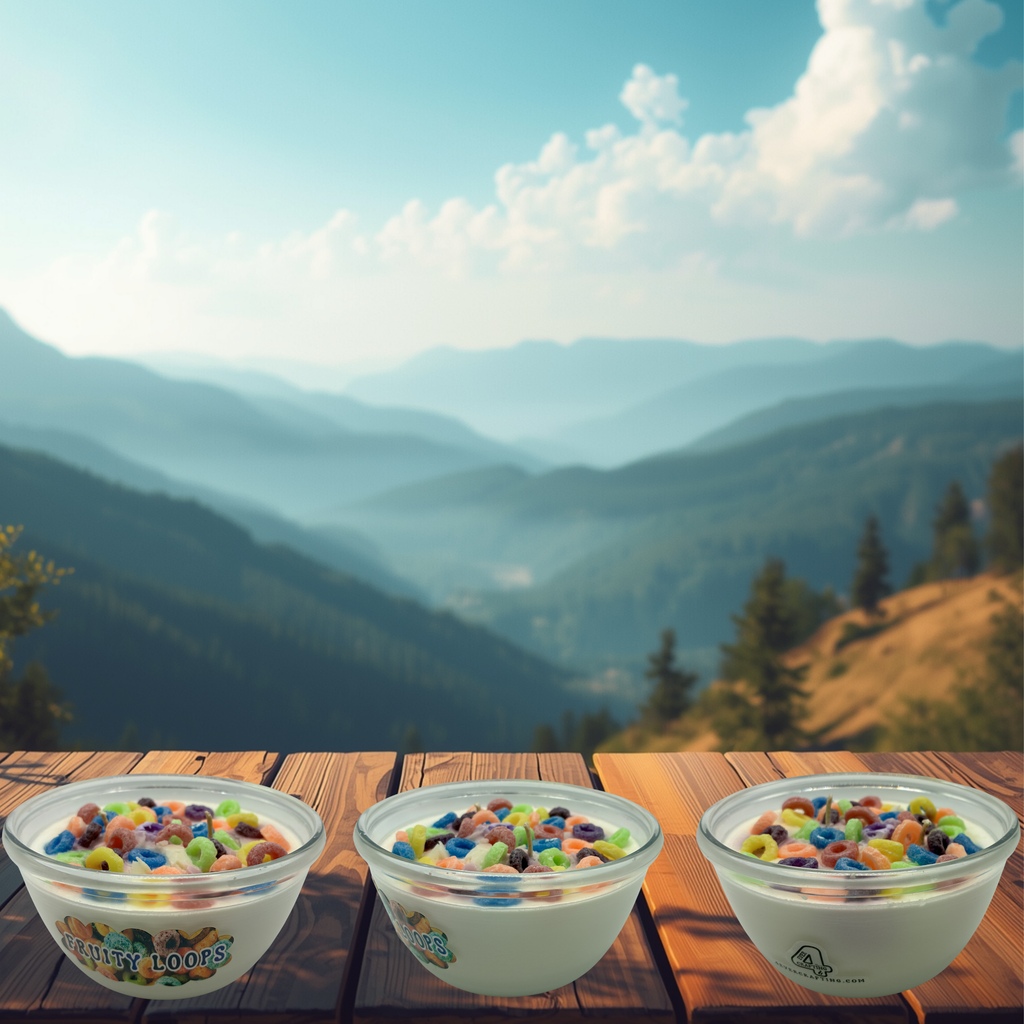 Fruity Loop Soy Wax Specialty Dessert Candle